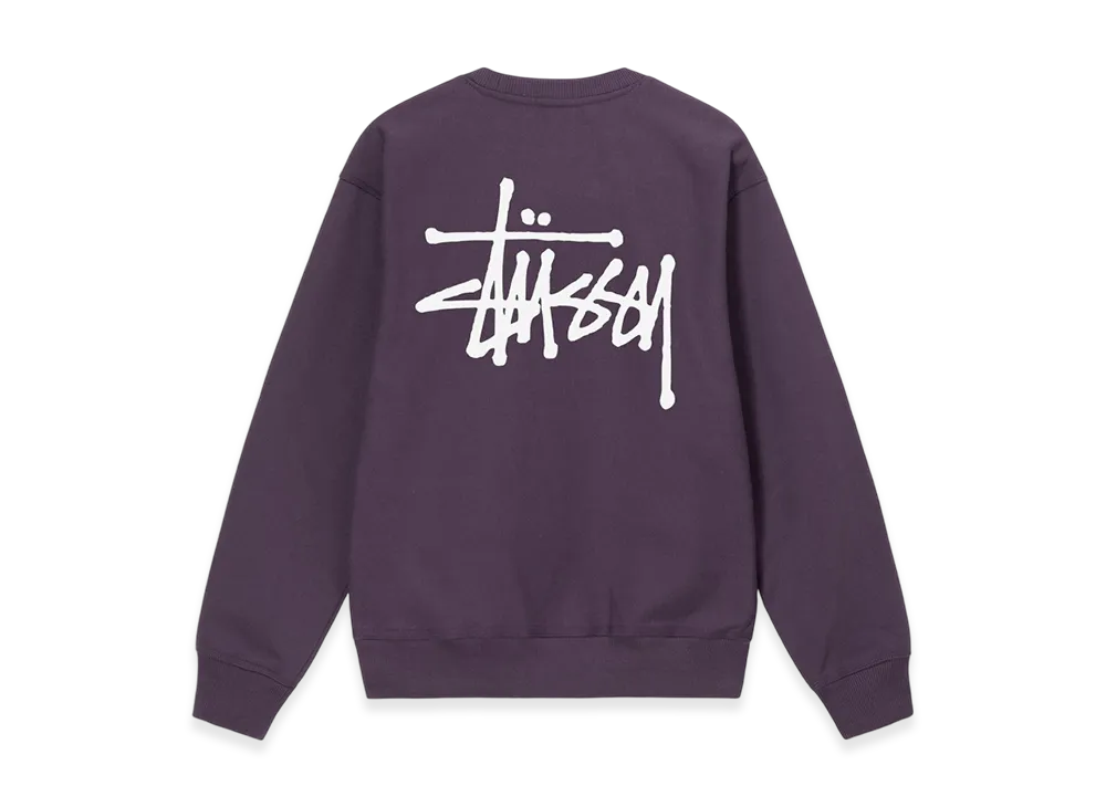 Stussy Basic Stussy Crew 2023 "Grape"