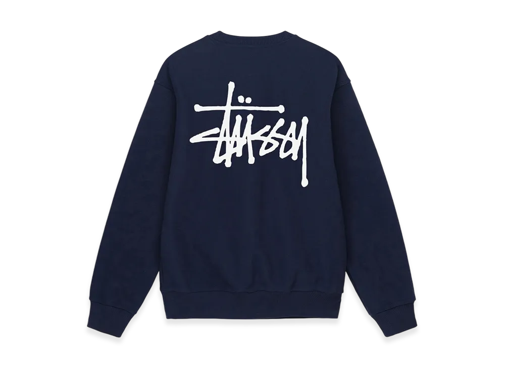 Stussy Basic Stussy Crew 2023 "Navy"