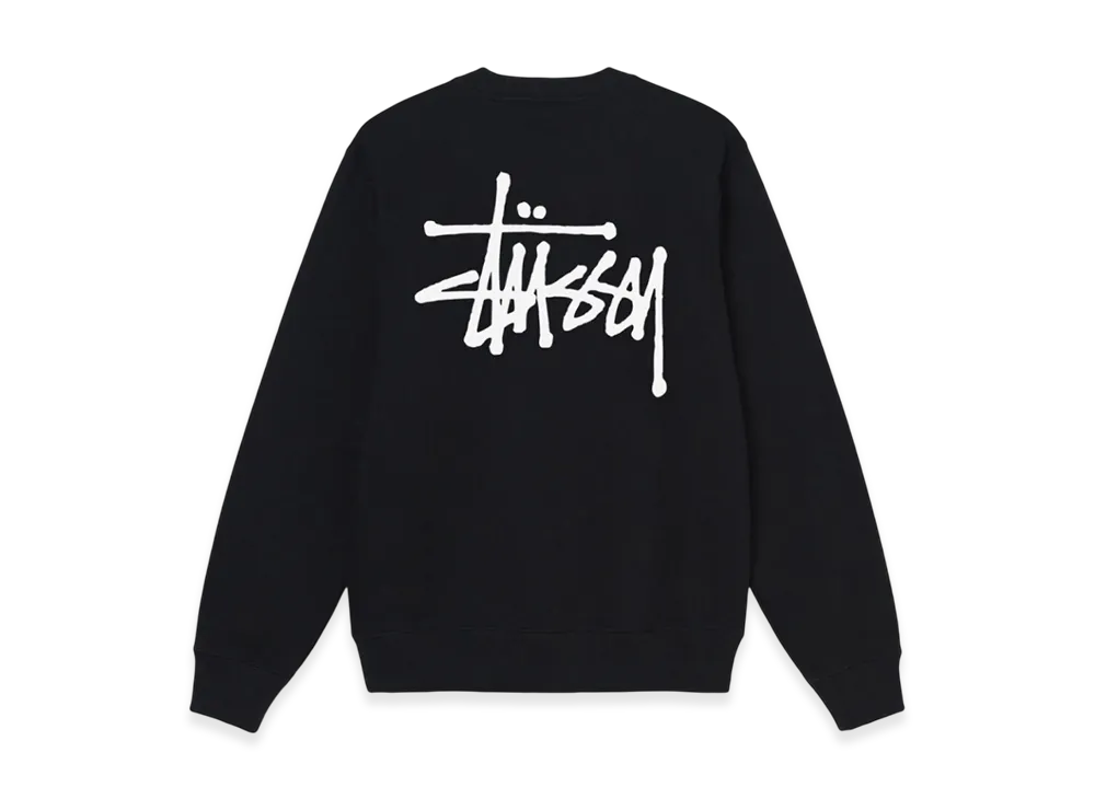 Stussy Basic Stussy Crew 2023 "Black"