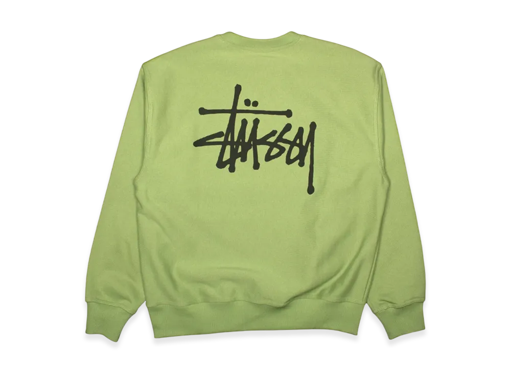 Stussy Basic Stussy Crew 2023 "Moss"