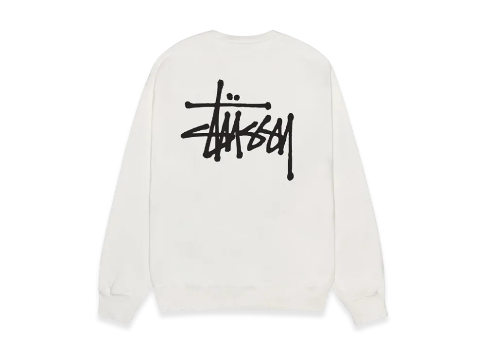 Stussy Basic Stussy Pigment Dyed Crew "Natural"