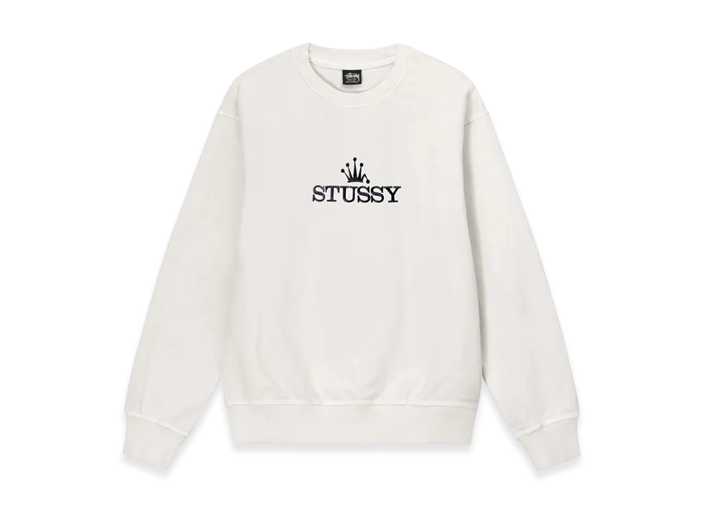 Stussy Glamour Pigment Dyed Crew "Natural"
