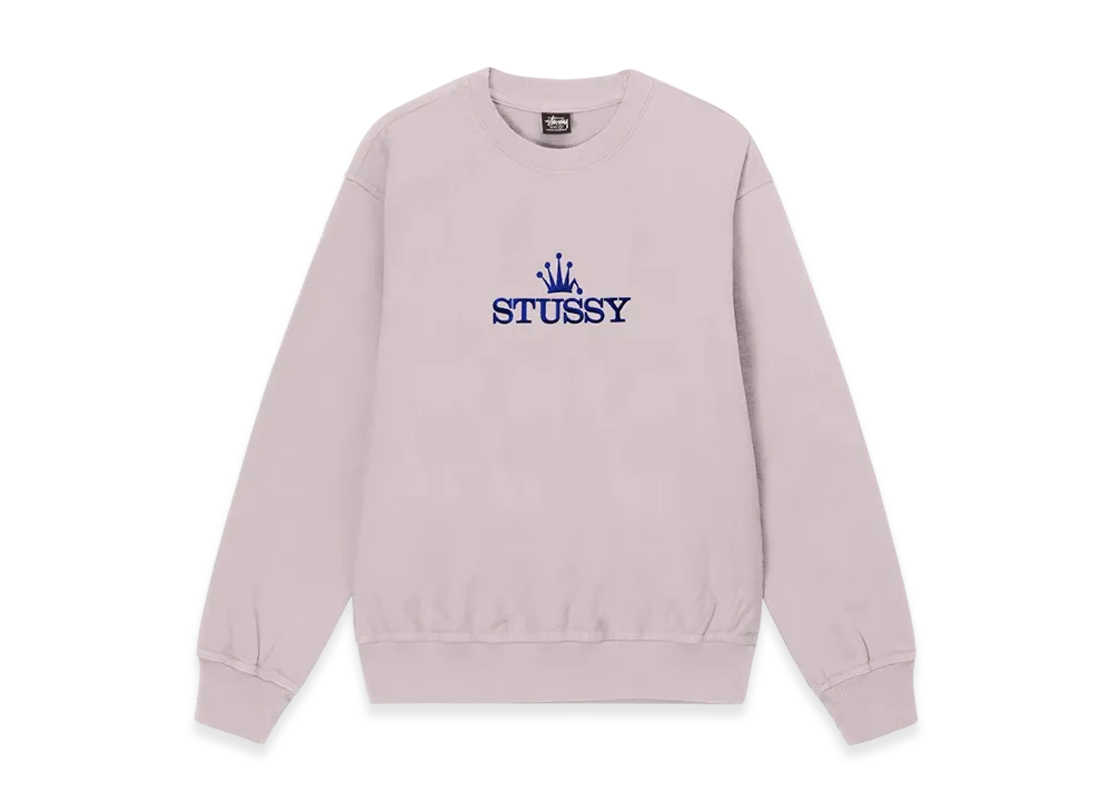 Stussy Glamour Pigment Dyed Crew "Blush"