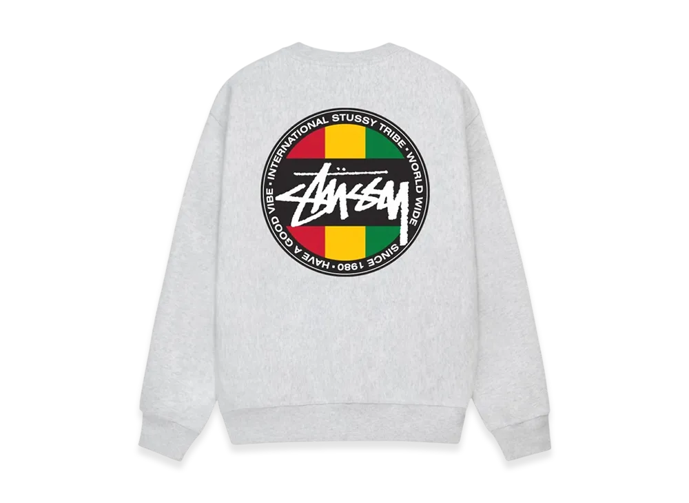 Stussy Classic Dot Crew "Ash Heather"