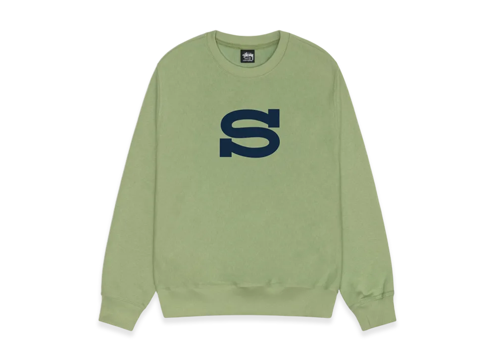 Stussy Letterman Crew "Moss"