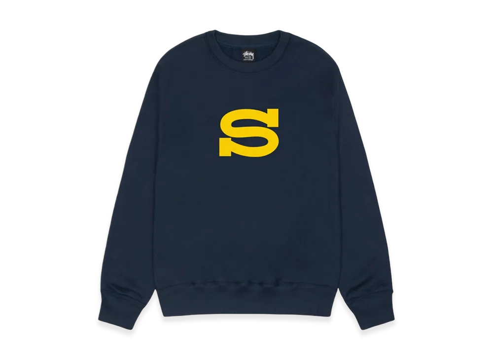 Stussy Letterman Crew "Navy"