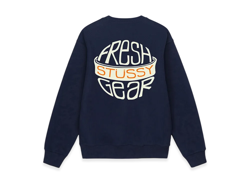 Stussy Fresh Gear Crew "Navy"
