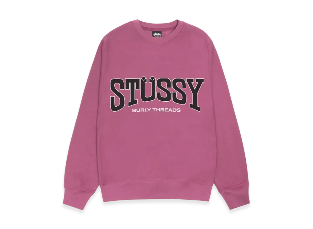 Stussy Burly Thread Crew "Berry"