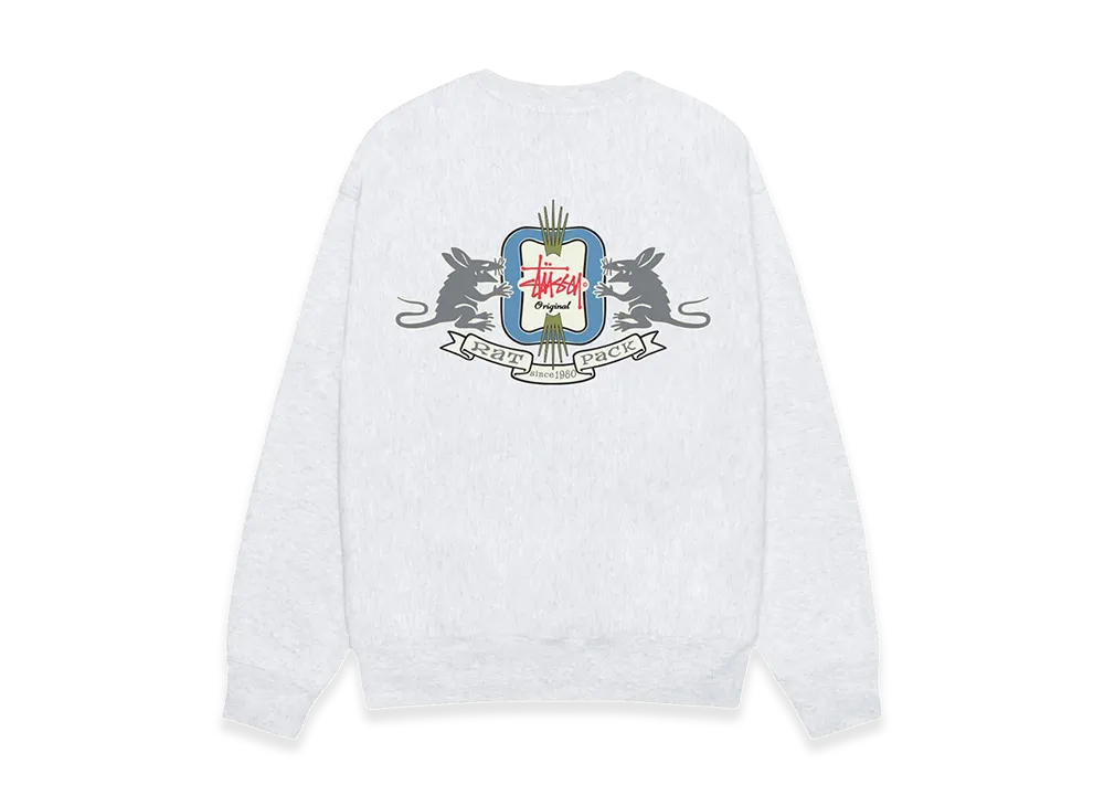 Stussy Homebrew Crew "Ash Heather"