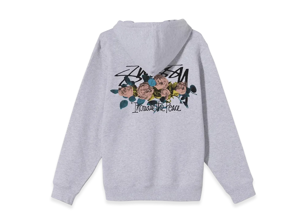 ステューシー ITP ローズ フード "アッシュヘザー"