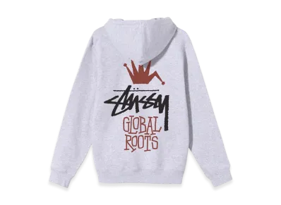 Stussy Global Roots Hood "Ash Heather"
