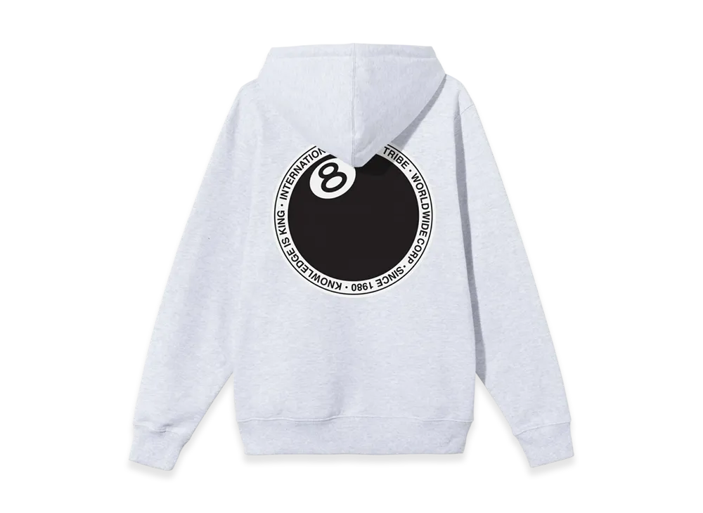 Stussy 8 Ball Dot Hoodie - 21SS "Ash Heather"