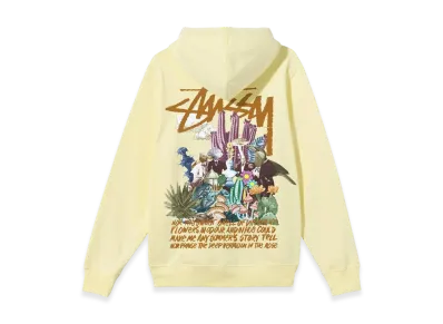 Stussy Psychedelic Hood "Pale Yellow"