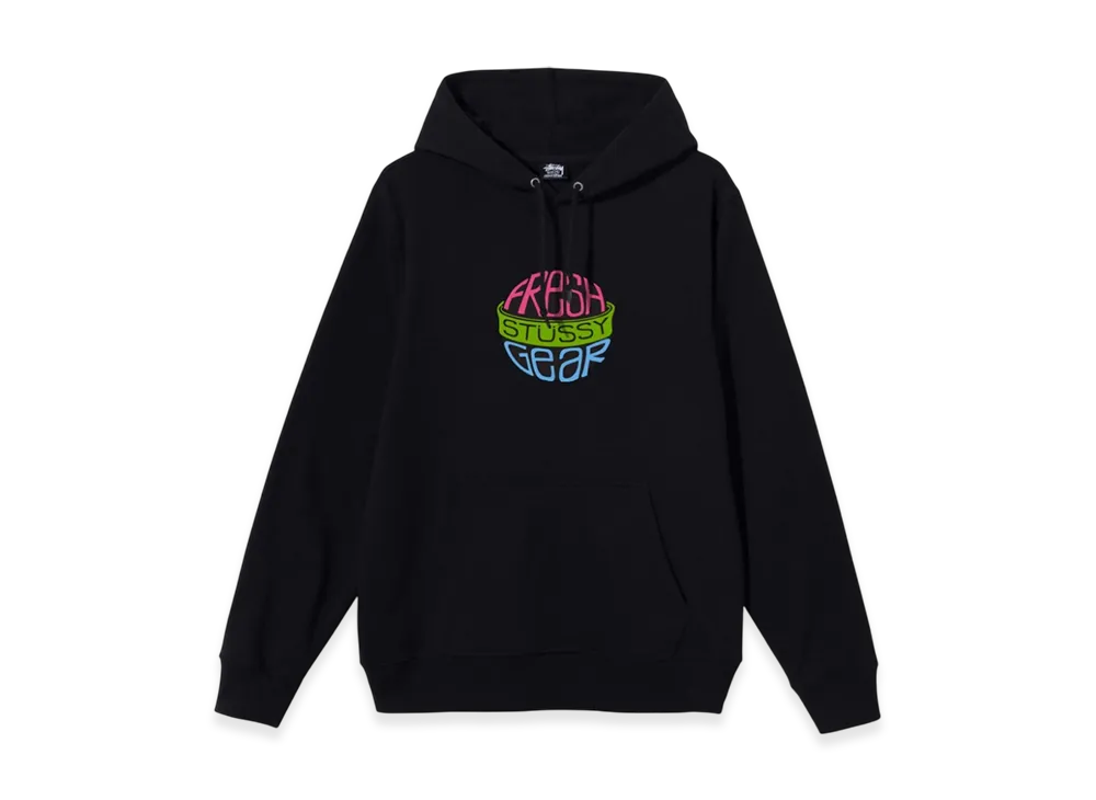 Stussy Fresh Gear Hoodie "Black"