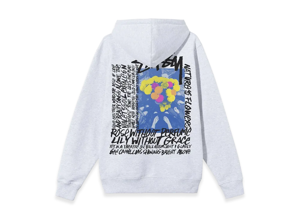 Stussy Camelias Hoodie "Ash Heather"