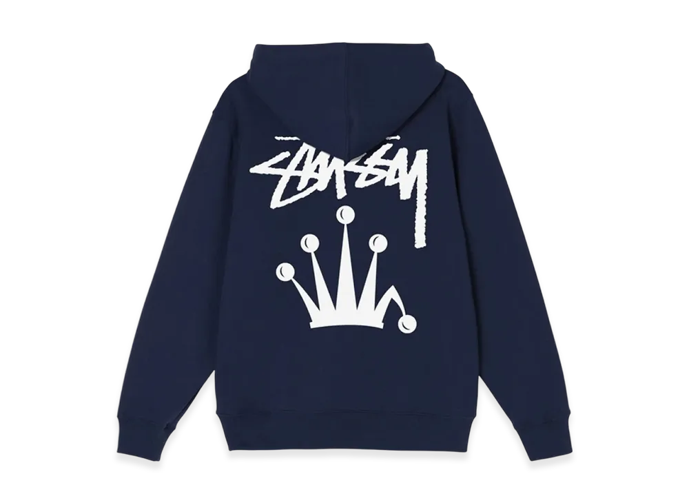 Stussy Stock Crown Hoodie "Navy"