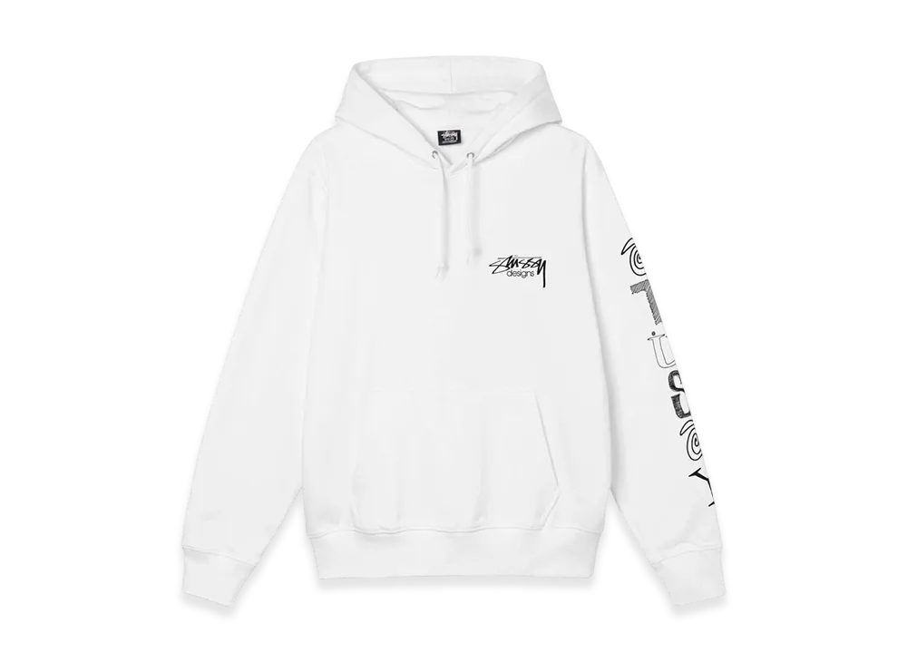 Stussy Ransom Hoodie "White"