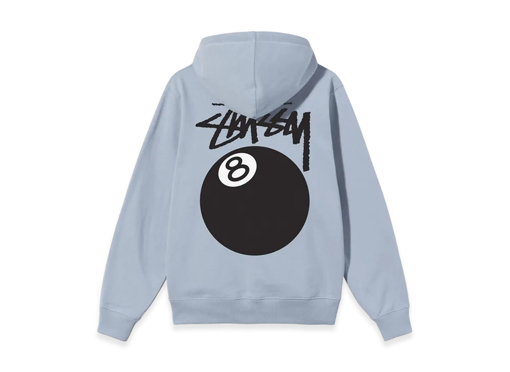 Stussy 8 Ball Hoodie - 21FW "Steel"