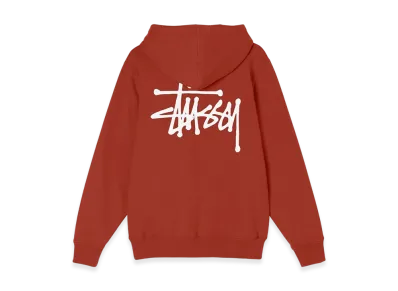 Stussy Basic Stussy Hoodie 2022 "Brick"