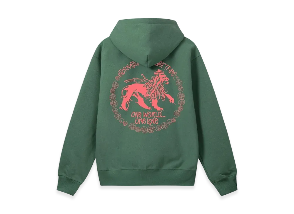 Stussy Ist Lion Hood "Green"