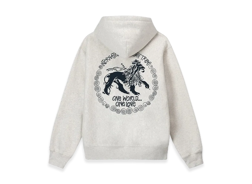 Stussy Ist Lion Hood "Ash Heather"