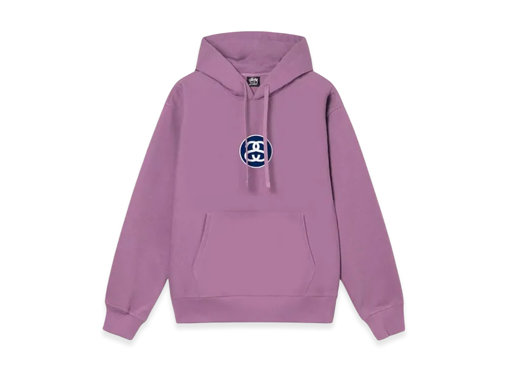 Stussy SS Link Hoodie "Orchid"