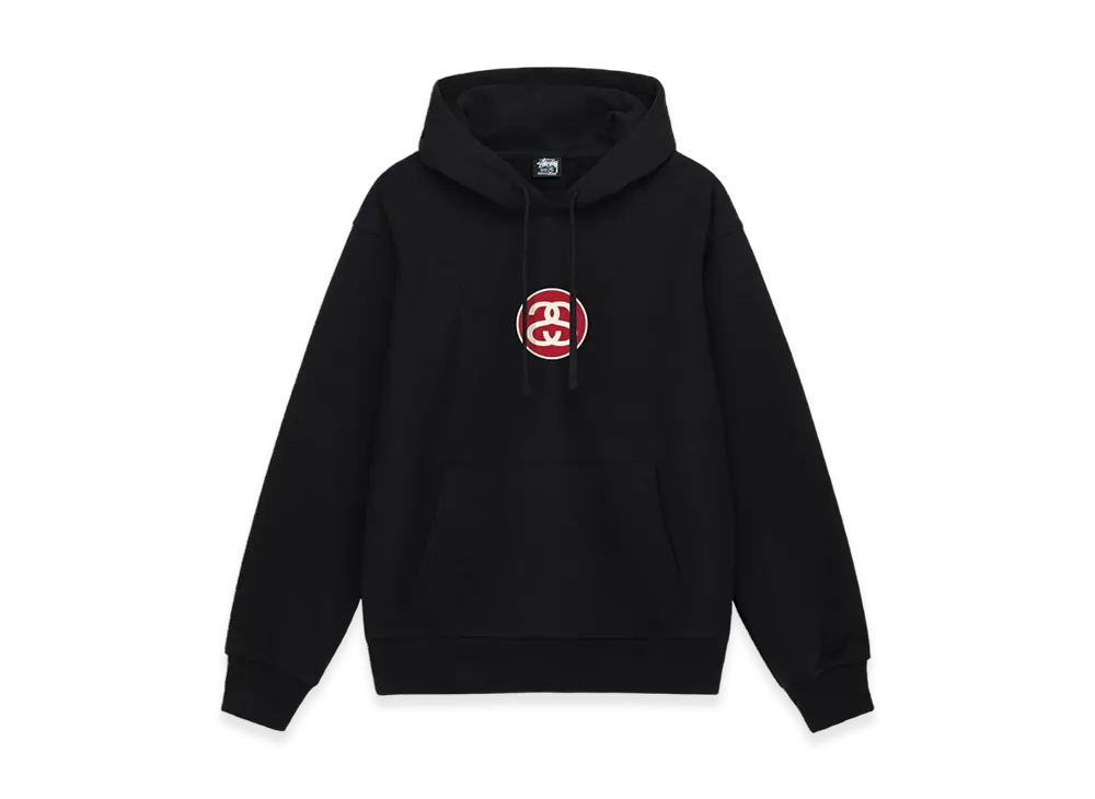 Stussy SS Link Hoodie "Black"