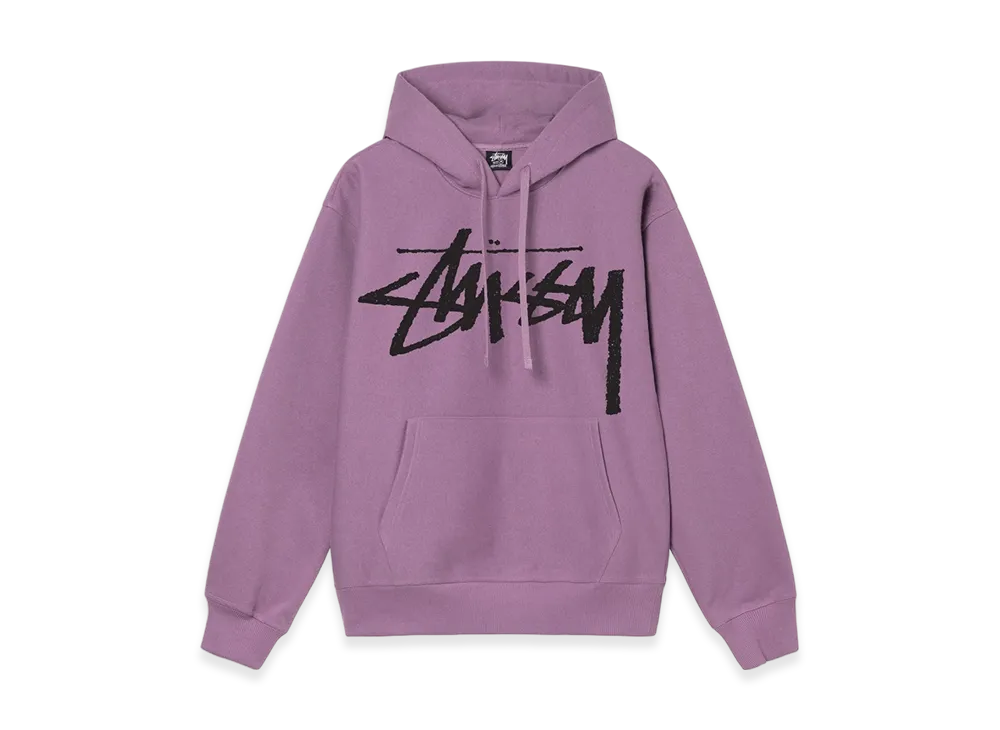 Stussy Big Stock Hoodie "Orchid"