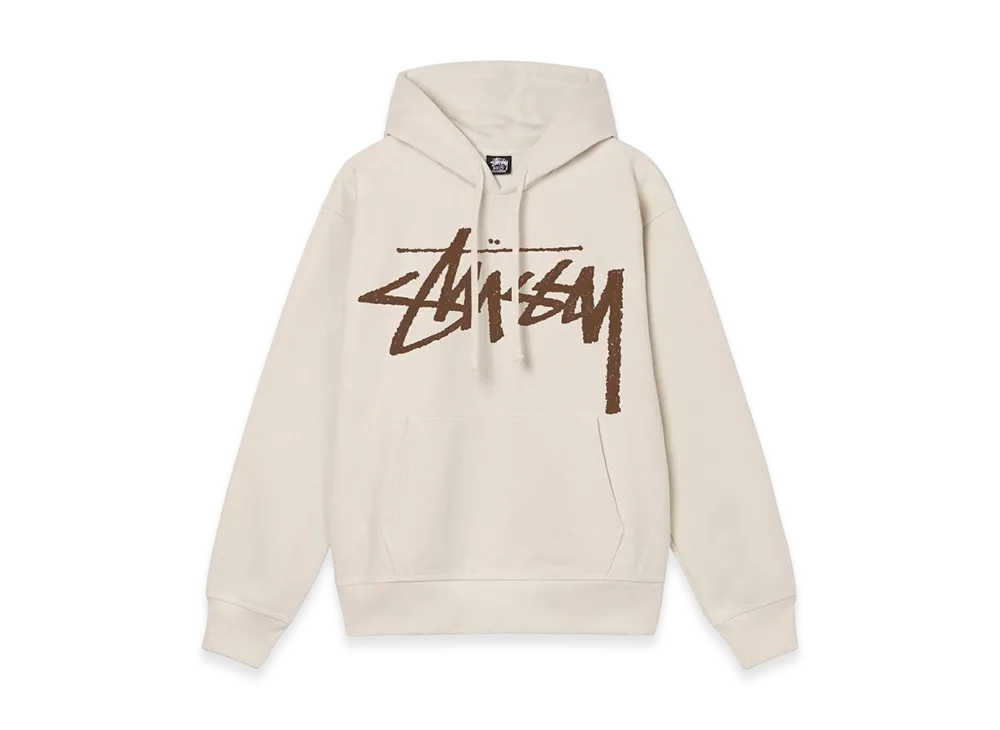 Stussy Big Stock Hoodie "Putty"