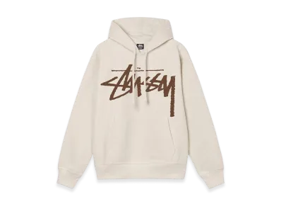 Stussy Big Stock Hoodie "Putty"