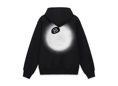 Stussy 8 Ball Fade Hoodie "Black"
