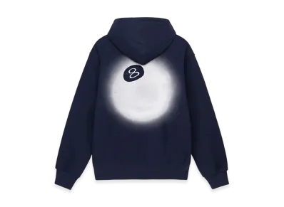 Stussy 8 Ball Fade Hoodie "Navy"