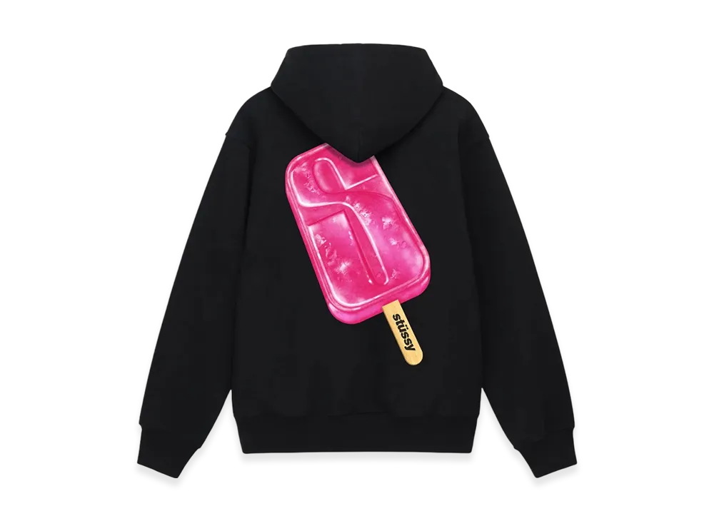 Stussy Popsicle Hoodie "Black"