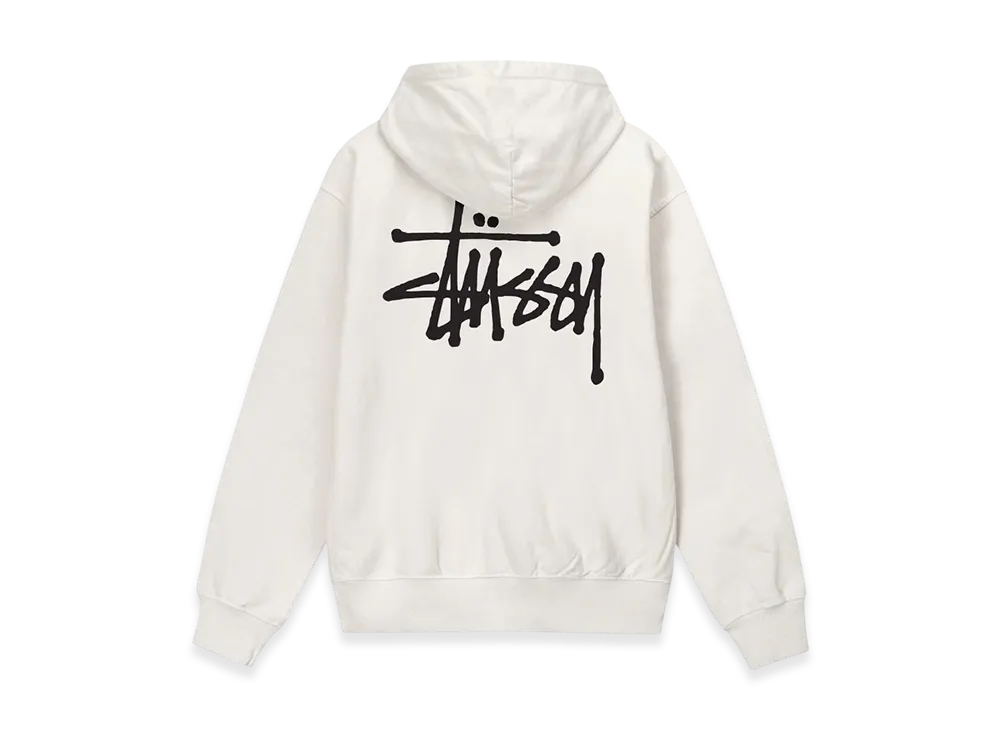 Stussy Basic Stussy Pigment Dyed Hoodie "Natural"