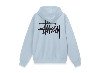 Stussy Basic Stussy Pigment Dyed Hoodie "Sky Blue"