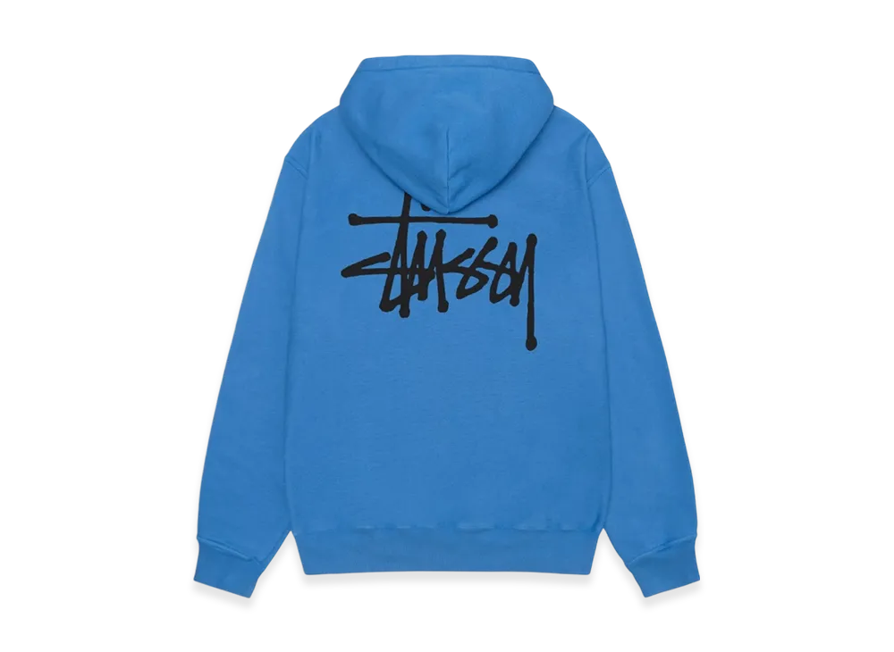 Stussy Basic Stussy Pigment Dyed Hoodie "Blue"