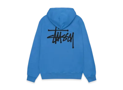 Stussy Basic Stussy Pigment Dyed Hoodie "Blue"