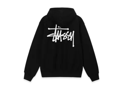 Stussy Basic Stussy Pigment Dyed Hoodie "Black"