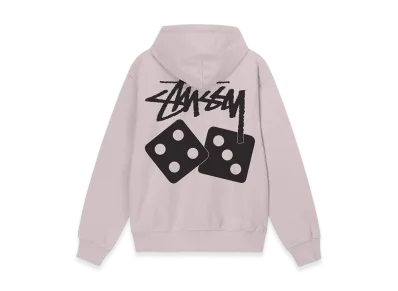 Stussy Dice Pigment Dyed Hoodie "Blush"