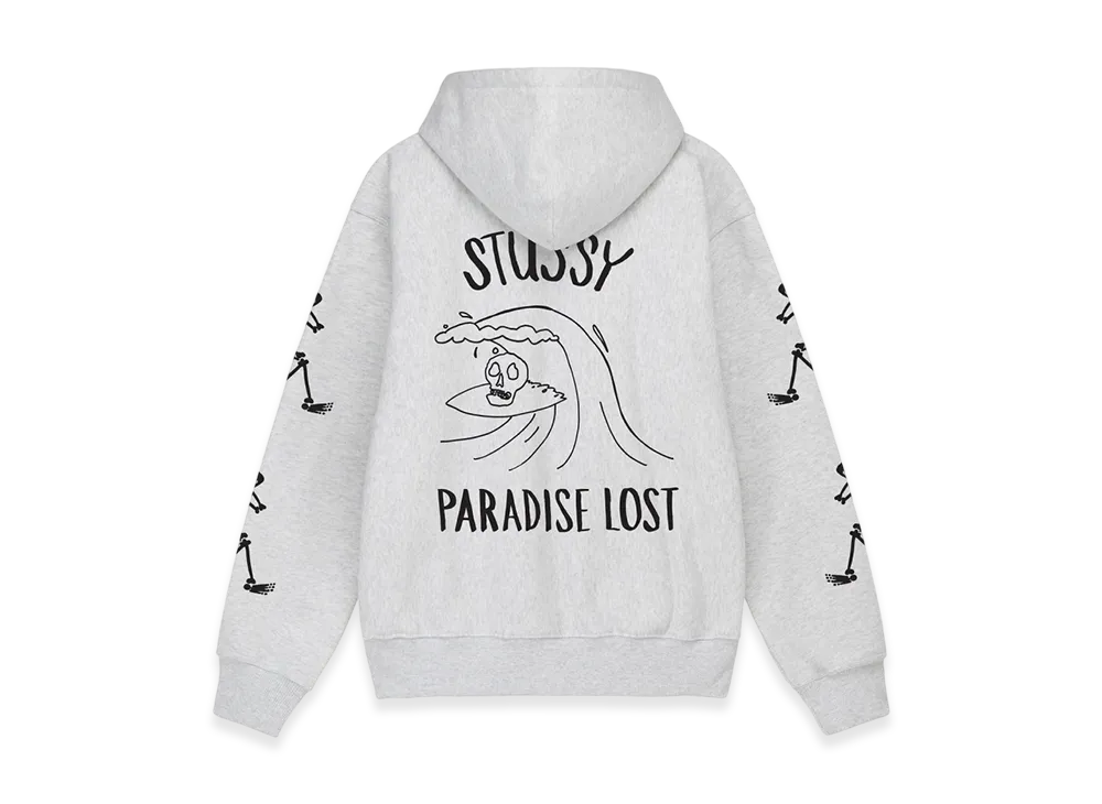 Stussy Paradise Lost Hoodie "Ash Heather"