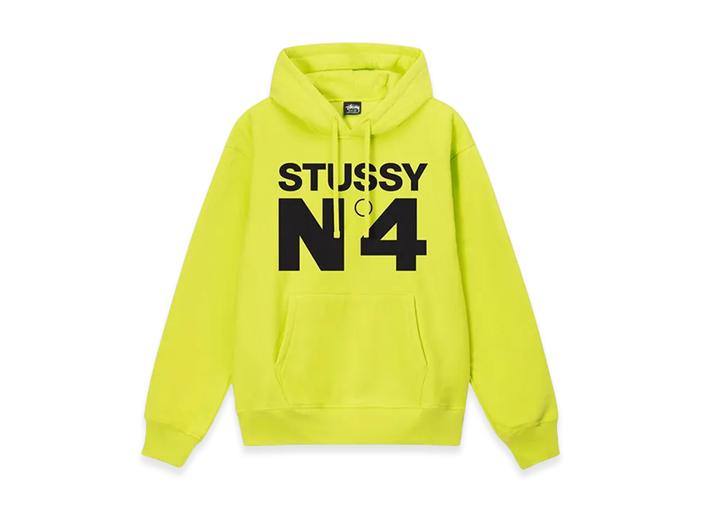 Stussy NO.4 Hoodie "Keylime"