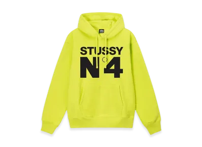 Stussy NO.4 Hoodie "Keylime"