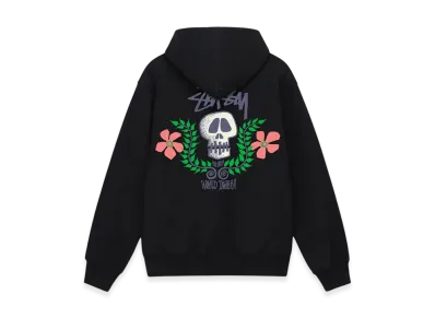 Stussy Skull Crest Hoodie "Black"