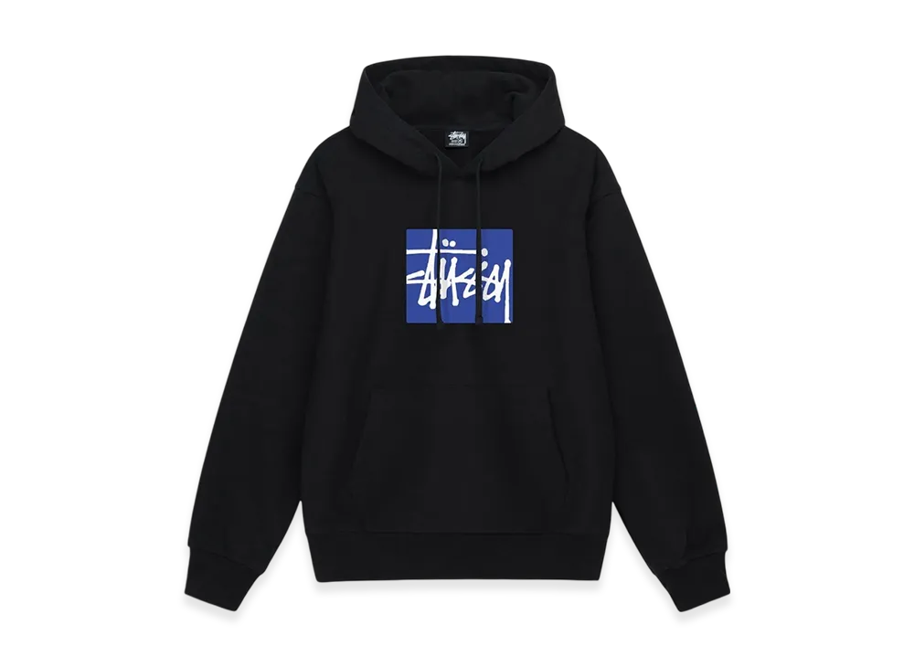 Stussy Stock Box Hoodie "Black"