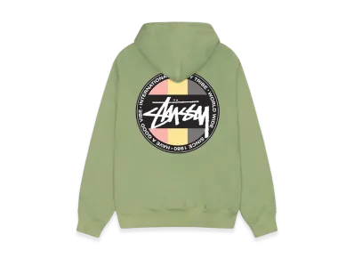 Stussy Classic Dot Hoodie "Moss"