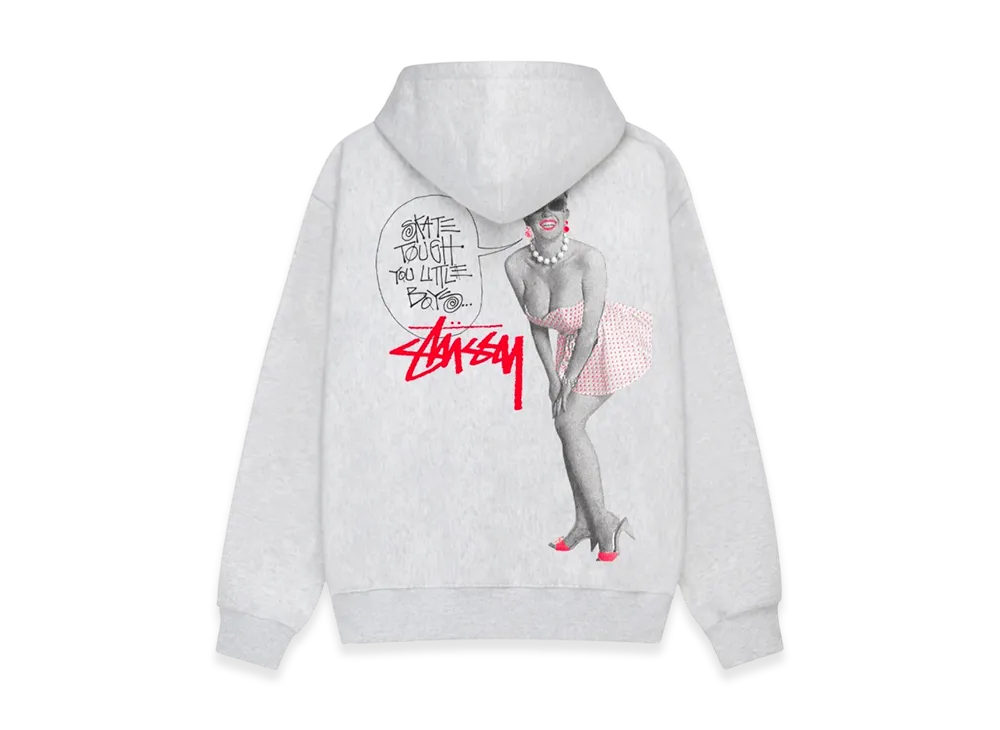 Stussy Skate Tough Hoodie "Ash Heather"