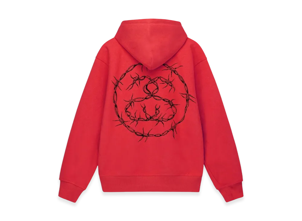 Stussy Barb Hoodie "Red"