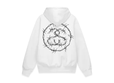 Stussy Barb Hoodie "White"
