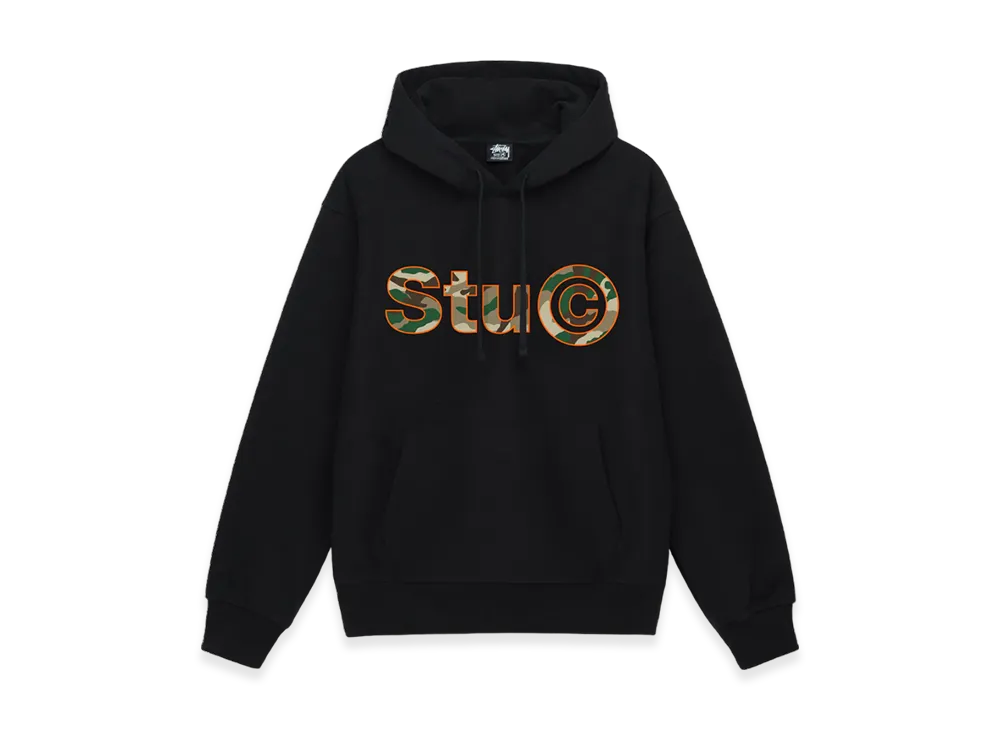 Stussy Stu C. Hoodie "Black"