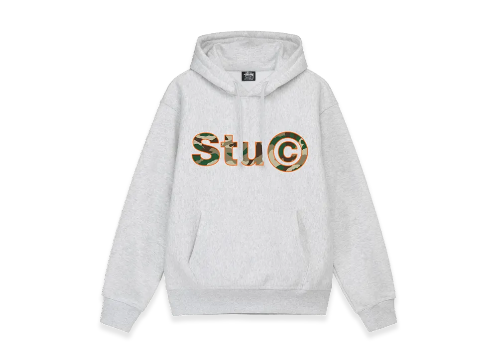 Stussy Stu C. Hoodie "Ash Heather"